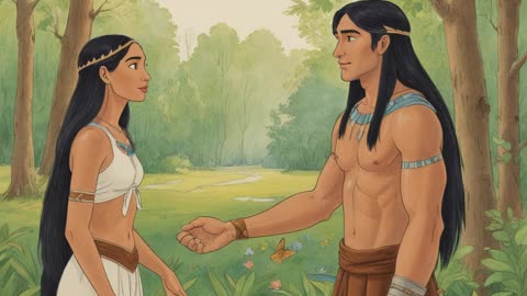 Pocahontas ✨ Bedtime Stories - Fairy Tale - Short Narrated Storybooks