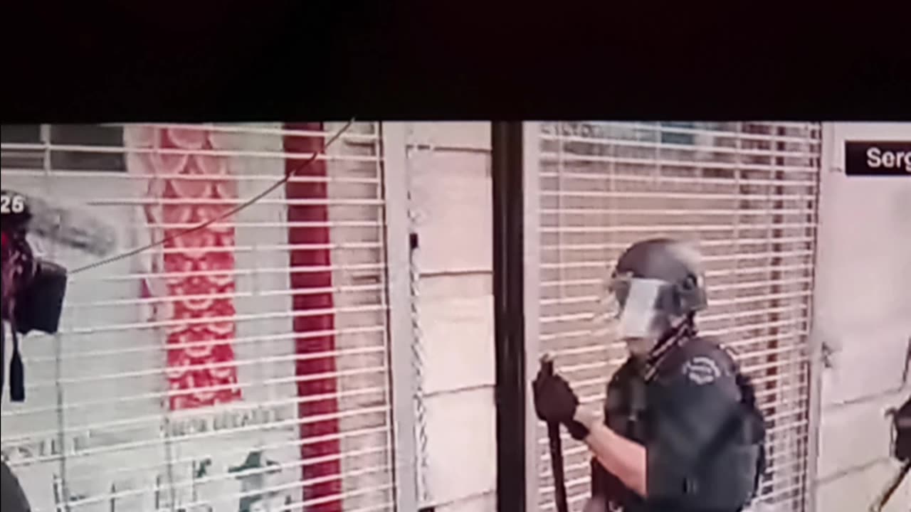 Cnn crew gets a taste of the action