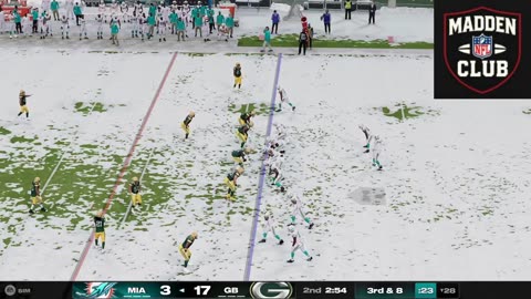 NFL MADDEN Game 2nd down and 8