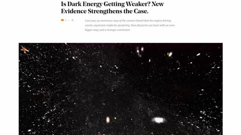 Is Dark Energy Getting Weaker? New Evidence Strengthens the Case.