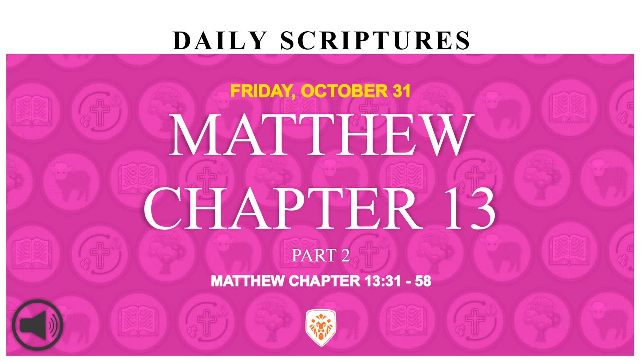 MATTHEW CHAPTER 13 PART 2