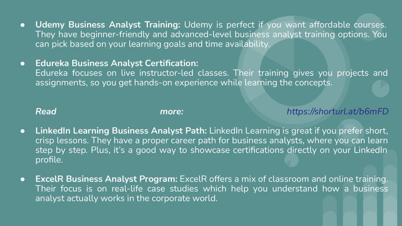 Top 7 Business Analyst Training Programs You Should Consider