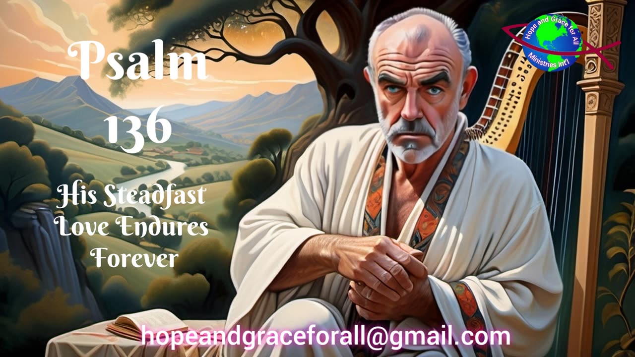 Sean Connery (James Bond – 007) Pslam 136 - His Steadfast Love Endures Forever!