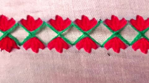 Beautiful Embroidery Border Design on Kurta | Hand Embroidery Ideas ✨👗