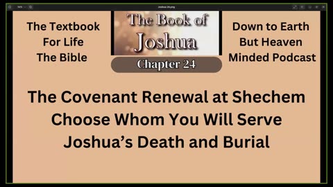 Episode 210 Text Book for Life, The Bible. On Down to Earth But Heavenly Minded Podcast.