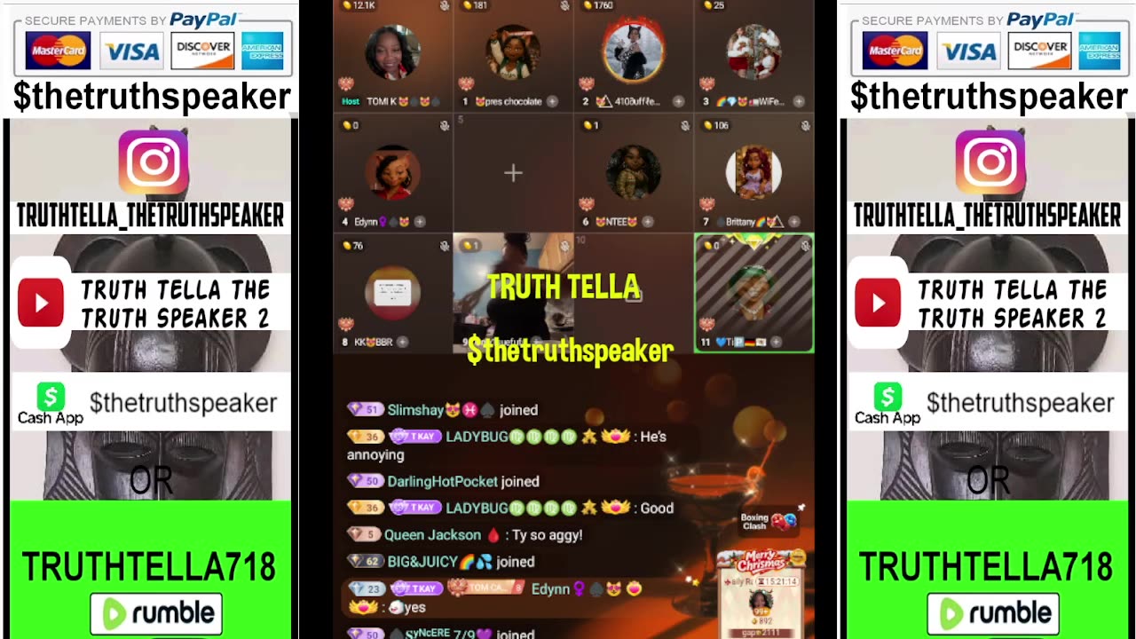 QUEEN TOMIKAY CHRISTMAS DAY PANEL