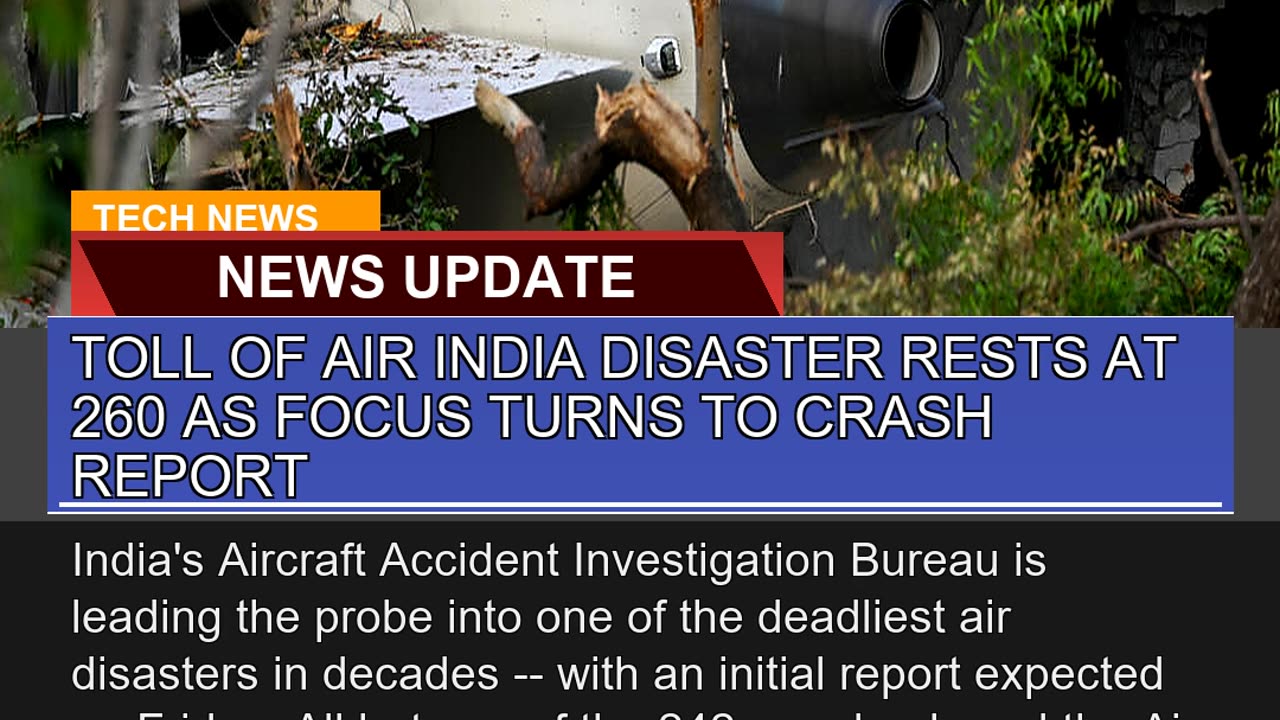 Toll of Air India Disaster Rests at as Focus T