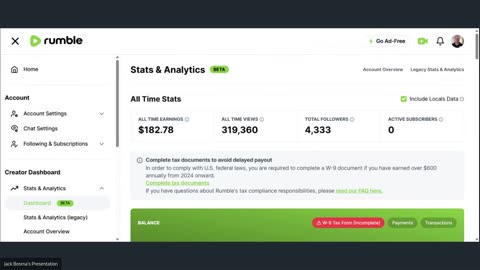 Stats & Analytics