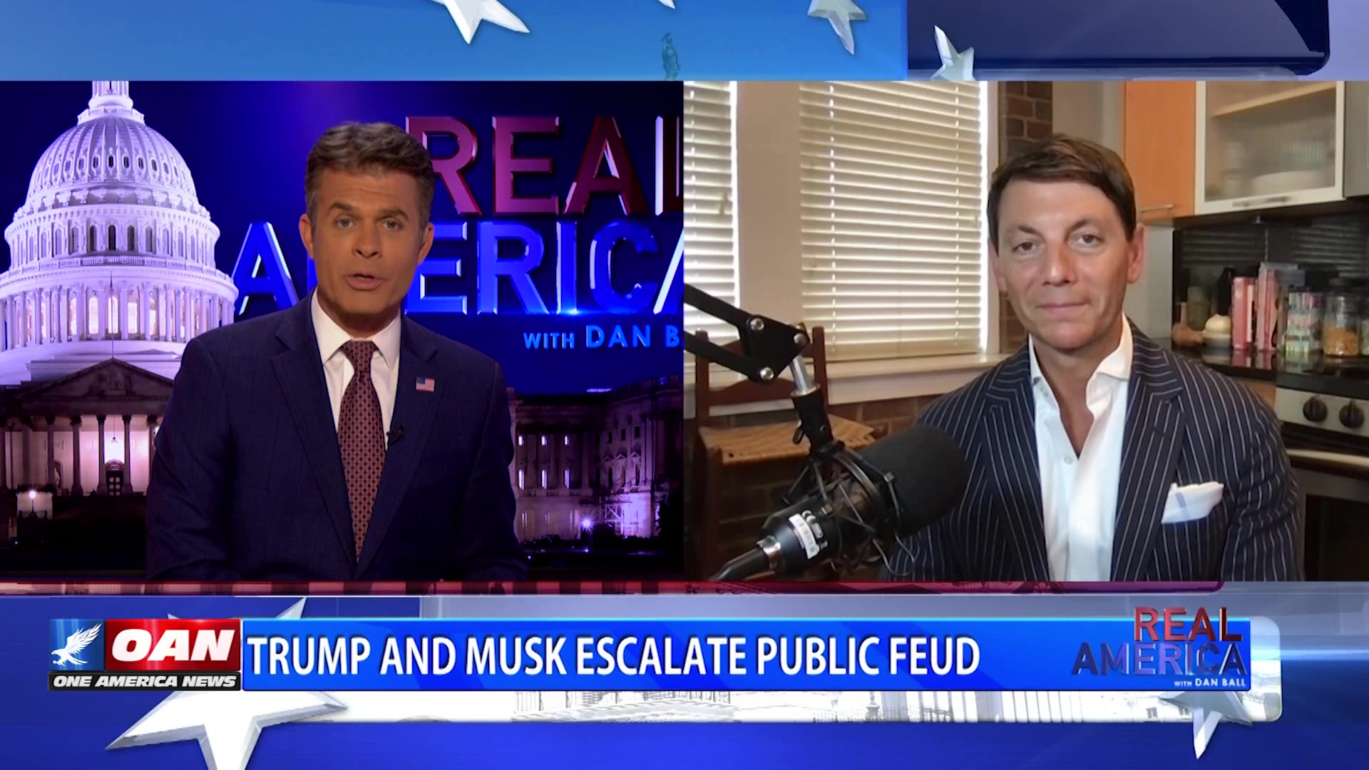 REAL AMERICA -- Dan Ball W/ Hogan Gidley, Budget Bill At The Center Of Trump-Musk Feud, 6/6/25