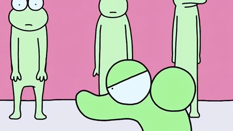 This is a frog with obsessive-compulsive disorder (OCD)