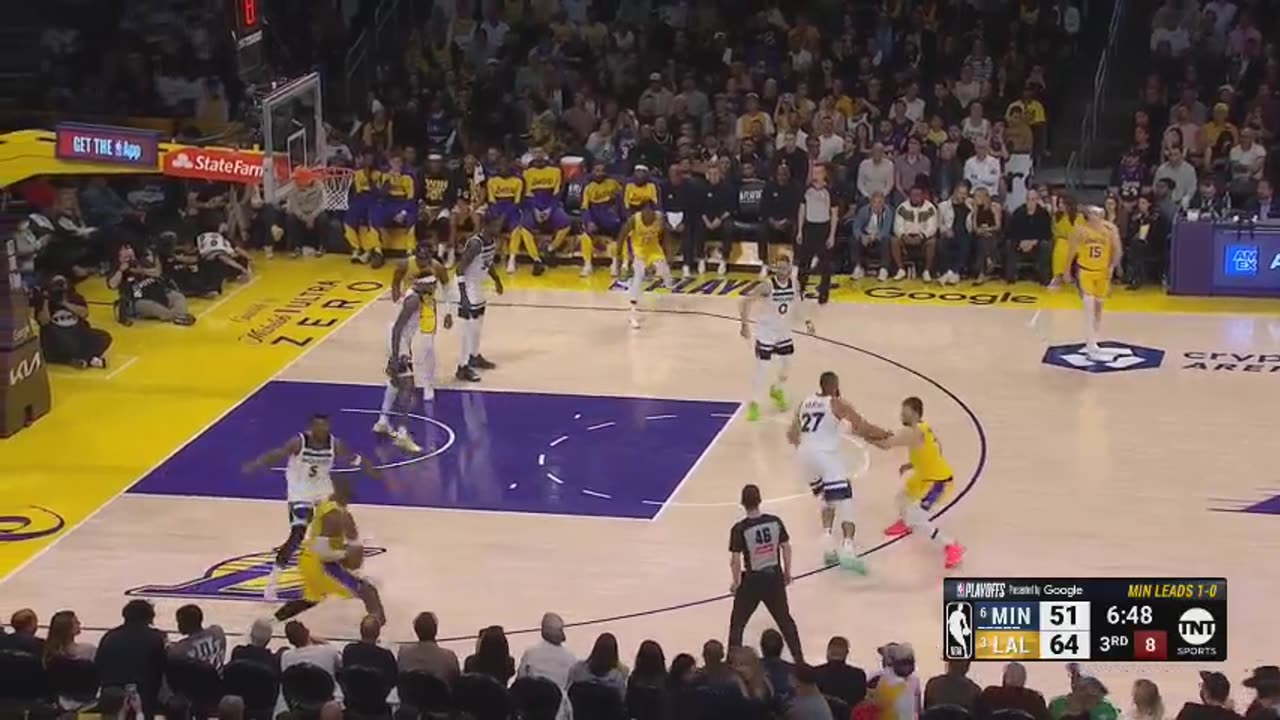 US Sports Basketball Feat. #6 TIMBERWOLVES at #3 LAKERS FULL GAME 2 HIGHLGHTS