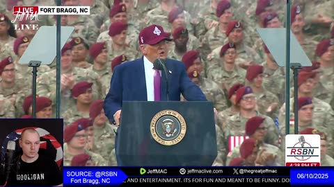 LIVE: President Trump | Fort Bragg