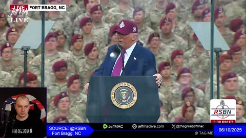 LIVE: President Trump | Fort Bragg