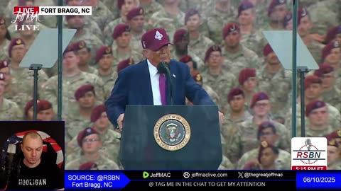 LIVE: President Trump | Fort Bragg