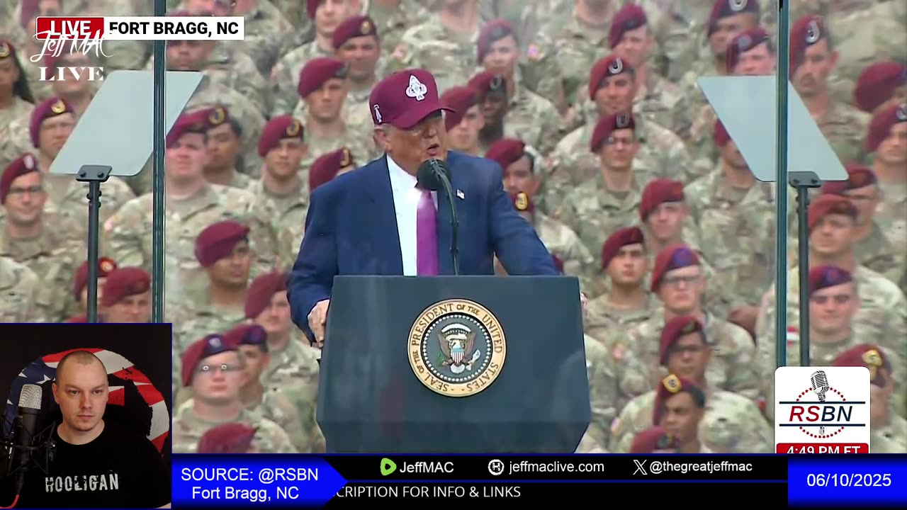 LIVE: President Trump | Fort Bragg