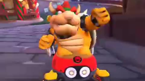 Mario Kart Tour gameplay Winter Tour: Bowser Cup