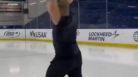 😂❄️ Watch This Hilarious Figure Skating Fail! You Won't Believe the Slip! | FunFM