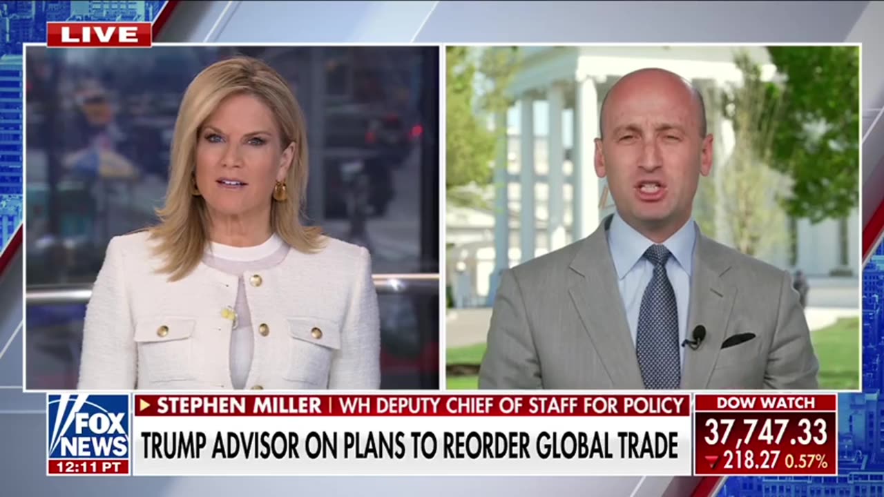 Stephen Miller: Trump's On Verge Of Fixing Global Trade!
