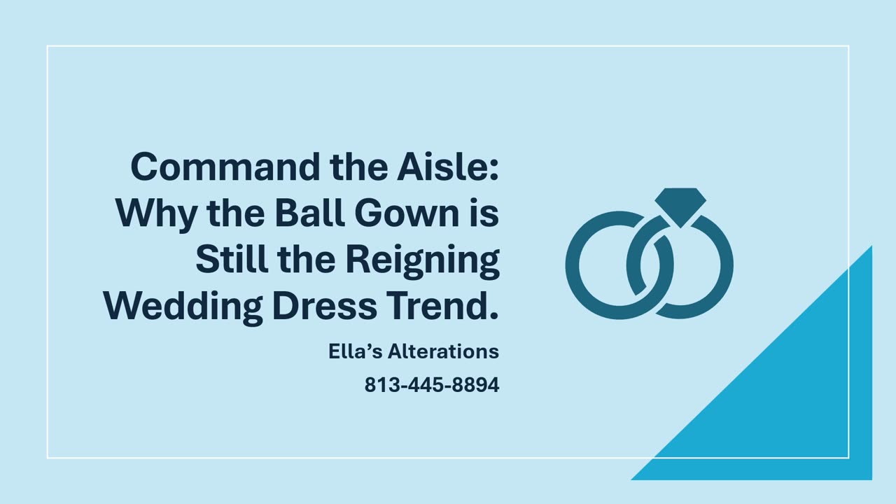 🎥 Command the Aisle: Why the Ball Gown is Still the Reigning Wedding Dress Trend 👑