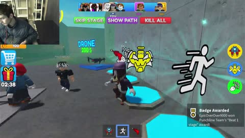 Roblox 100 Players Impossible Maze Game (Survival-Genre Roblox Game) Gameplay Part #1
