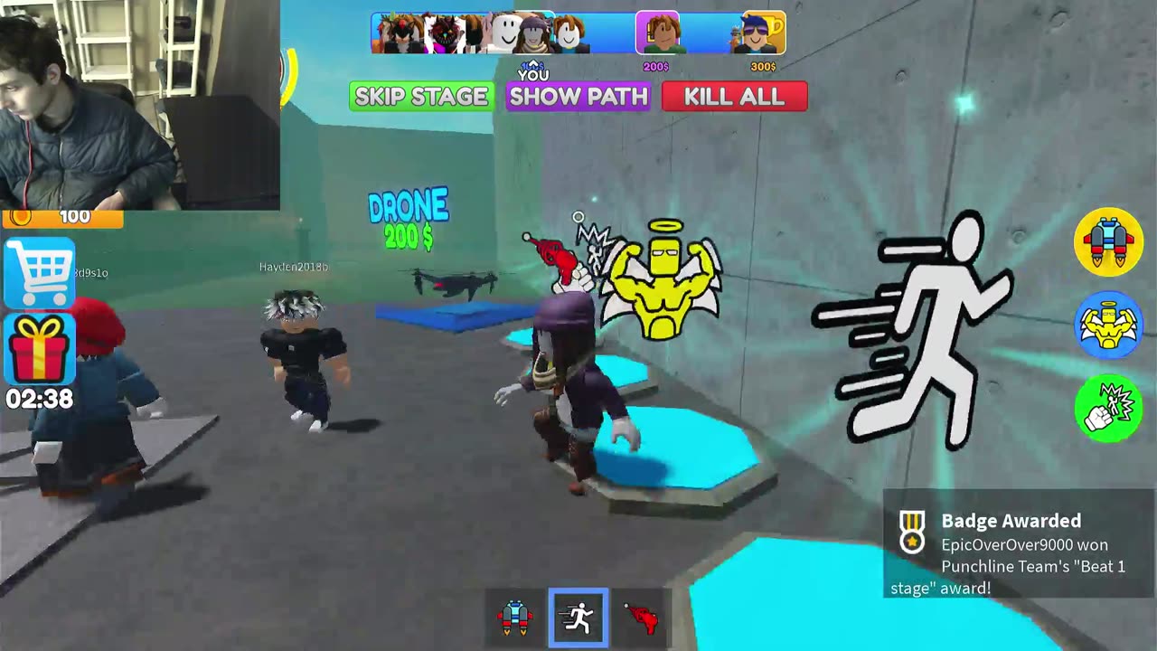 Roblox 100 Players Impossible Maze Game (Survival-Genre Roblox Game) Gameplay Part #1