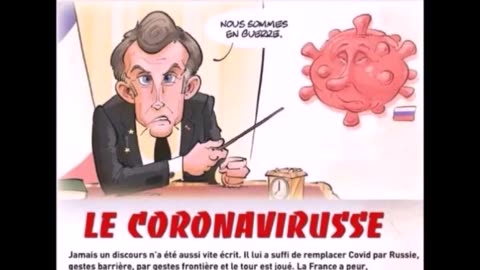 Manuléon s'en va-t-en guerre, avec Flamby, contre le Coronavirusse Poutine, pour sauver la fange