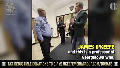 O’Keefe Media Group - COPS CALLED James O'Keefe Kicked Off Georgetown Campus After Confronting...