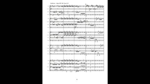 J.S. Bach – Concerto in A Minor, BWV 1065 (Double Reed Choir)