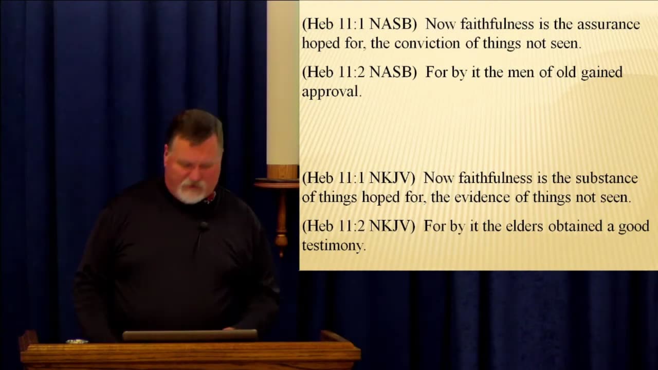 1 John 5 – The term "believe" requires obedience. 2021