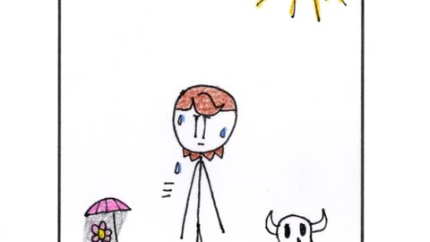 Sticky Shorts: Heat Wave (Stick-y Humor Comic Video)