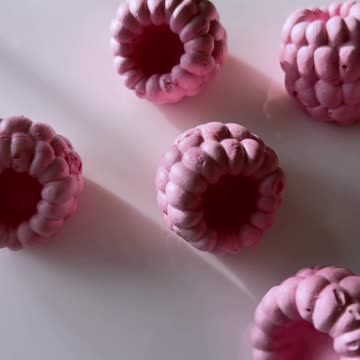 Малиновый зефир для заливки в молды