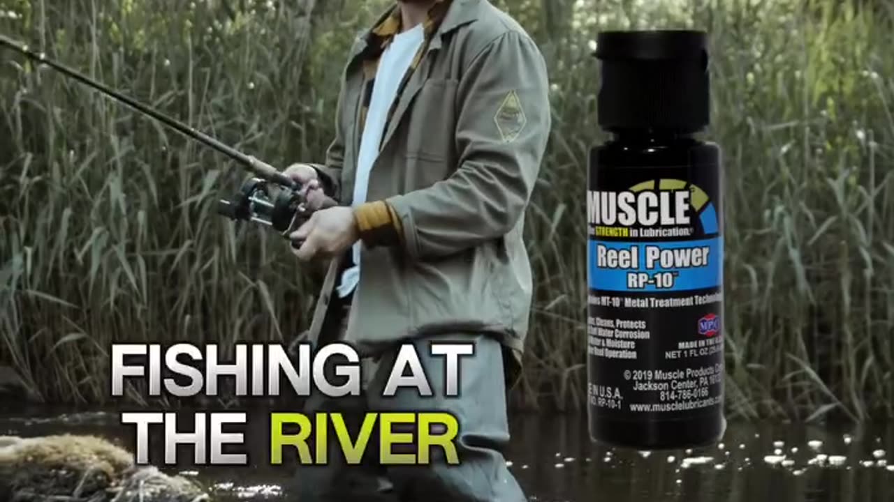 Muscle's Reel Power RP-10™ A Tackle Box Must!