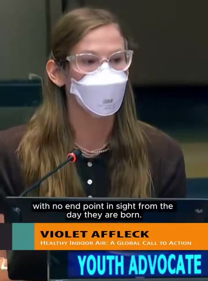 Ben Affleck and Jennifer Garner’s daughter demands MASK MANDATES at the UN.