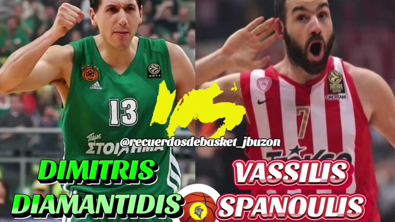DIMITRIS DIAMANTIDIS VS VASSILIS SPANOULIS