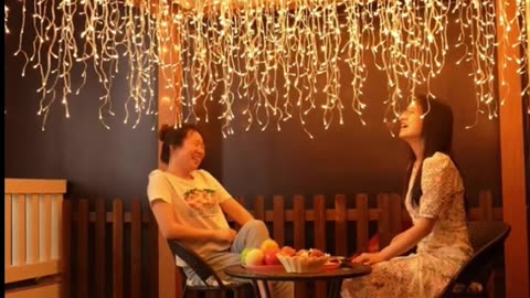 Transform Your Backyard for Just $25! 🇺🇸✨ #outdoorlights #USA #viralvideo