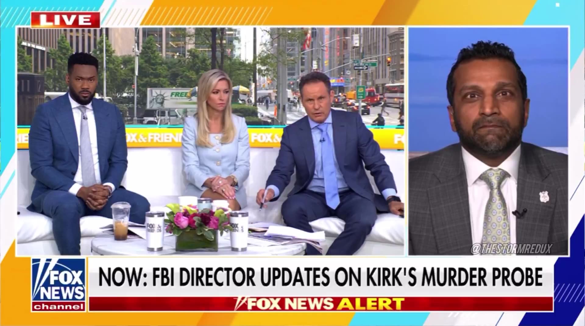 New update from Kash Patel on Fox and Friends this morning on Charlie Kirk Investigation.