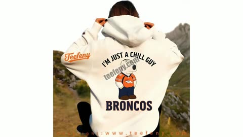 Denver Broncos Brian Griffin Chill Guy Shirt Unisex