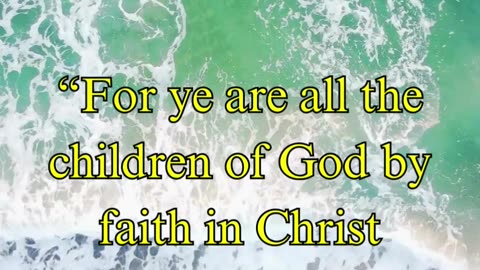 Galatians 3:26