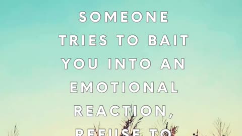 What if your silence is the strongest response?