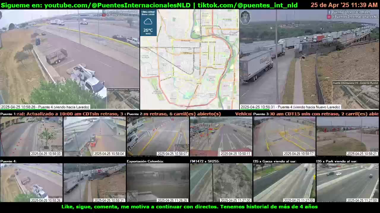Puentes Internacionales NLD (Youtube / TikTok)