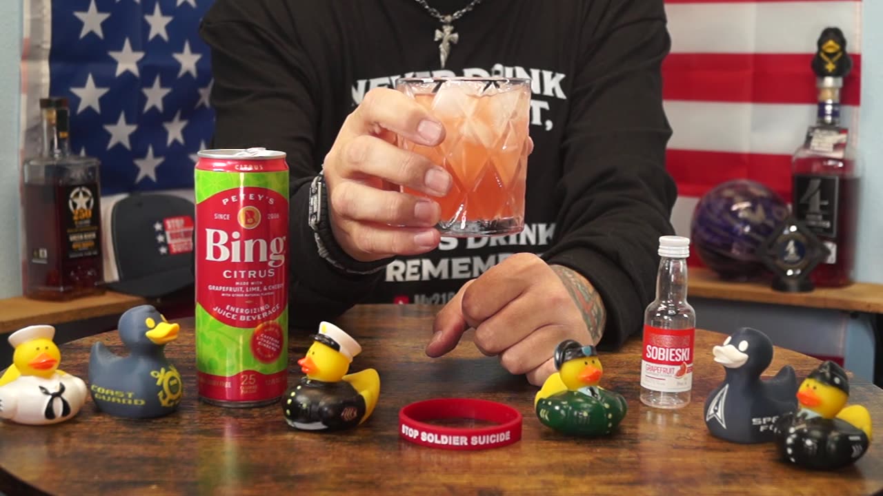 Maurice Mathews - Sobieski Grapefruit Vodka & Bing Citrus Juice