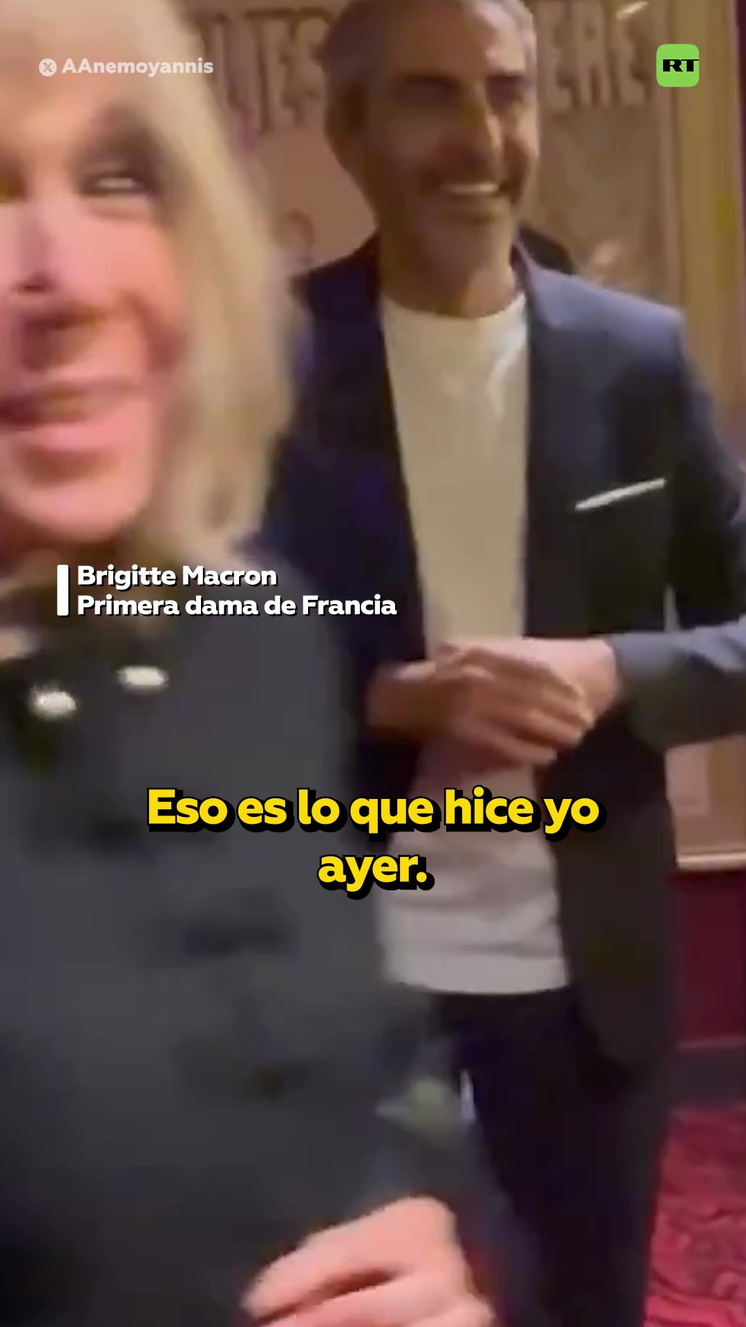 Brigitte Macron insulta a feministas llamándolas "sucias perras"