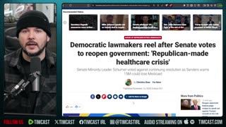 Democrats LOSE, Several Vote To END Government Shutdown | Tim Pool