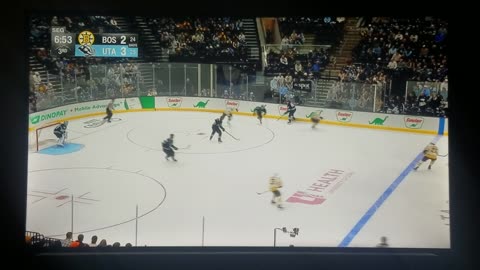 BOS vs UTA - Mammoth Lead 3-2