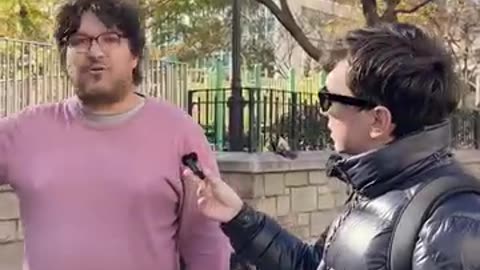 I exposed a communist protestor