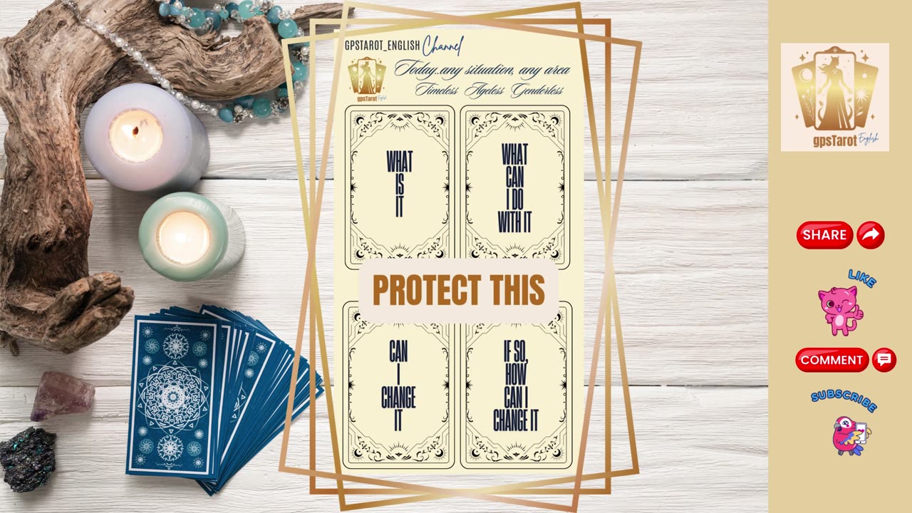 "Energy Shield: Tarot's Guide to Personal Protection 🚫🔮"​
