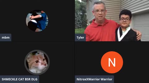 2021-2-7 Cyrax ducks Shmeckle Cat in rap battle and Tyler in a rock-off (rock-off yes a ROCK-OFF)