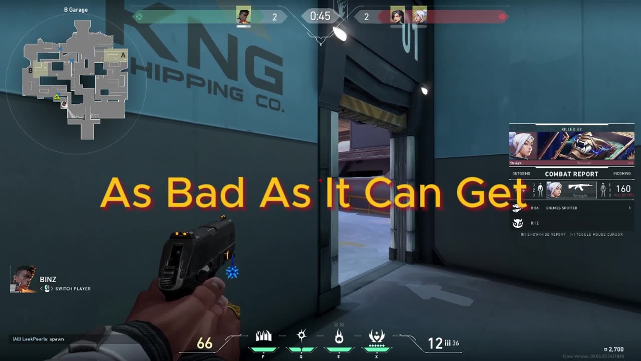 Hilarious Valorant fail clip