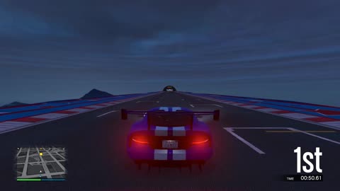 GTA 5, banshee gts vs pariah, longest drag race