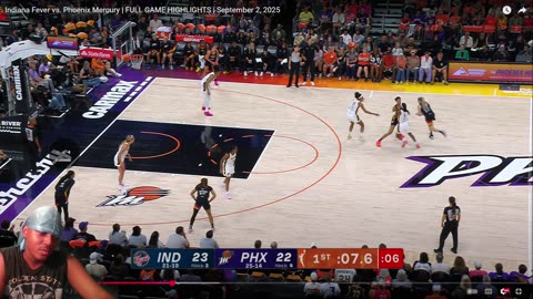 Reacting To Indiana Fever vs. Phoenix Mercury | FULL GAME HIGHLIGHTS